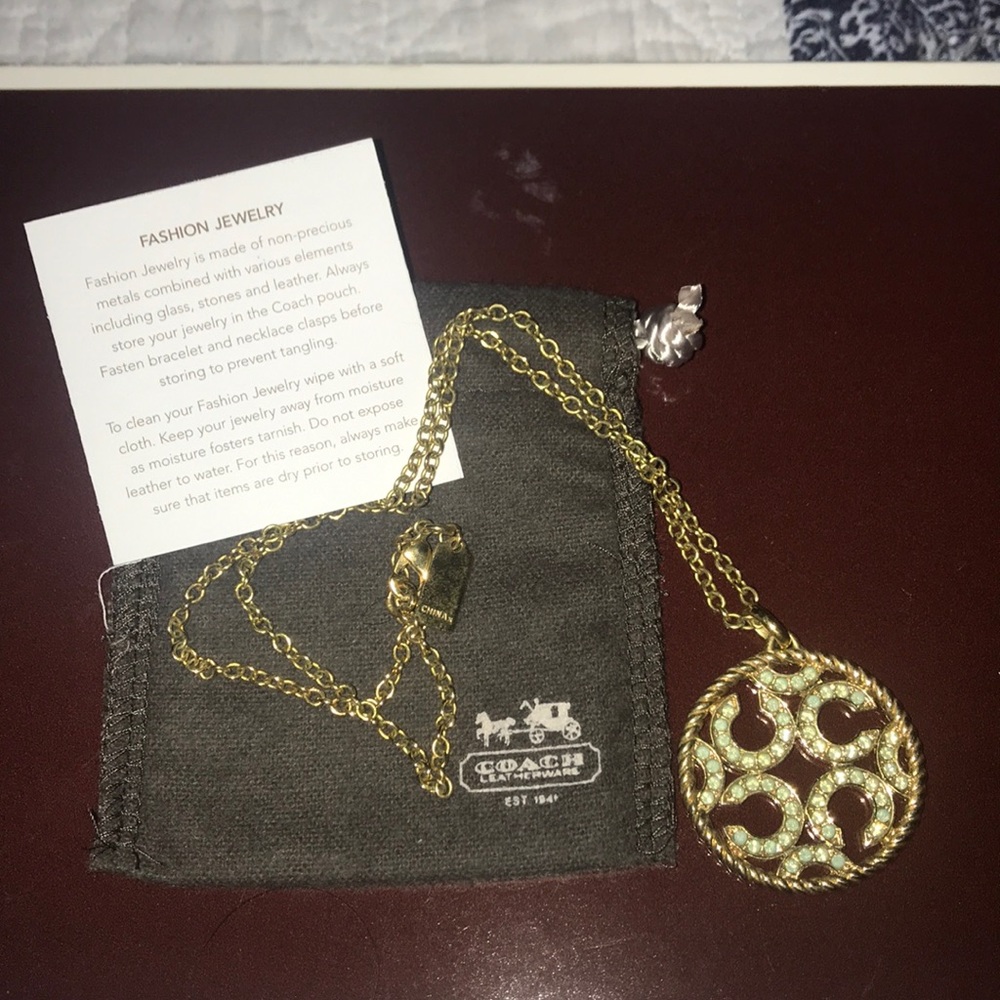 Authentic COACH necklace